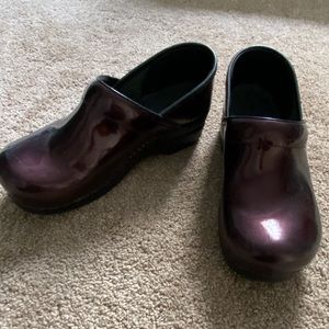 Patent Leather Dansko Clogs